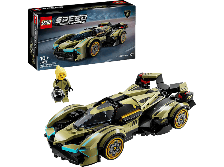LEGO Speed Champions 76923 Lamborghini Lambo V12 Vision GT Supersportwagen Bausatz, Mehrfarbig LEGO Speed Champions 76923 Lamborghini Lambo V12 Vision GT Supersportwagen Bausatz, Mehrfarbig von LEGO