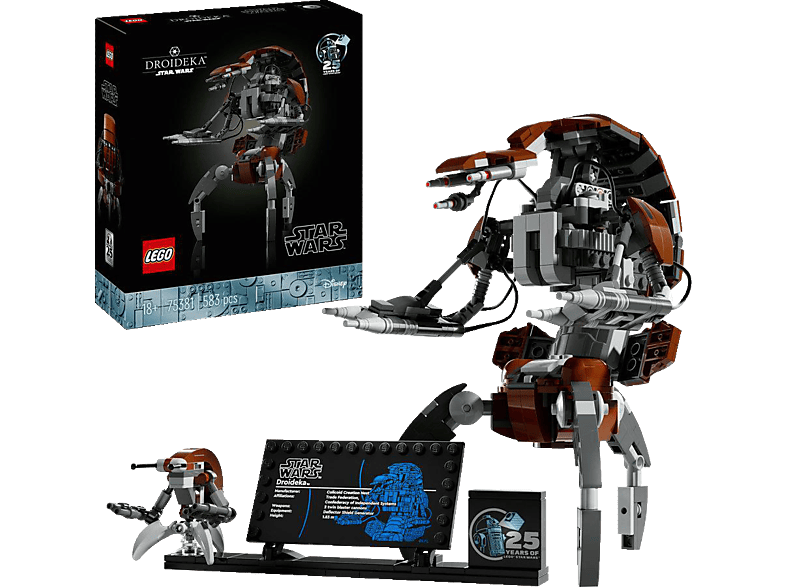 LEGO Star Wars™ 75381 Droideka™ Bausatz, Mehrfarbig von LEGO