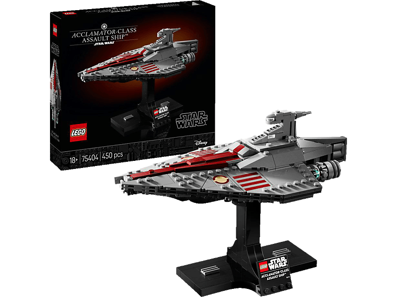 LEGO Star Wars™ 75404 Assault Ship™ der Acclamator-Klasse Bausatz, Mehrfarbig von LEGO
