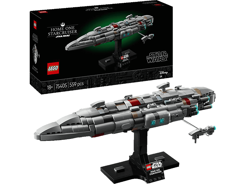 LEGO Star Wars™ 75405 Home One Starcruiser Bausatz, Mehrfarbig von LEGO