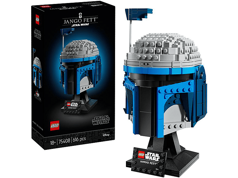 LEGO Star Wars™ 75408 Jango Fett Helm Bausatz, Mehrfarbig von LEGO