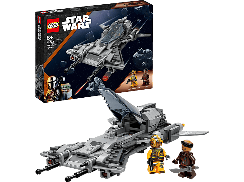 LEGO Star Wars 75346 Snubfighter der Piraten Bausatz, Mehrfarbig von LEGO