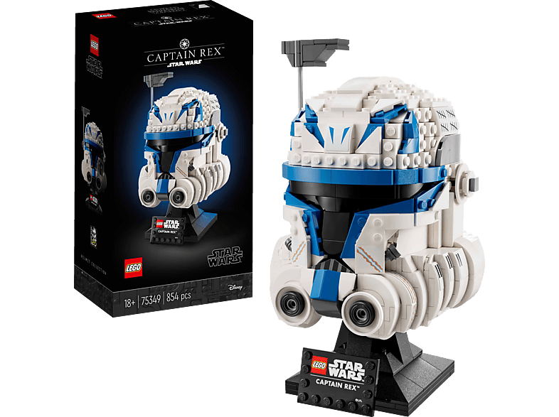 LEGO Star Wars 75349 Captain Rex TM Helm Bausatz, Mehrfarbig von LEGO