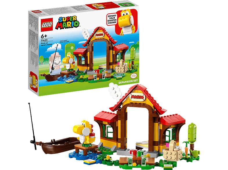 LEGO Super Mario 71422 Picknick bei – Erweiterungsset Bausatz, Mehrfarbig von LEGO