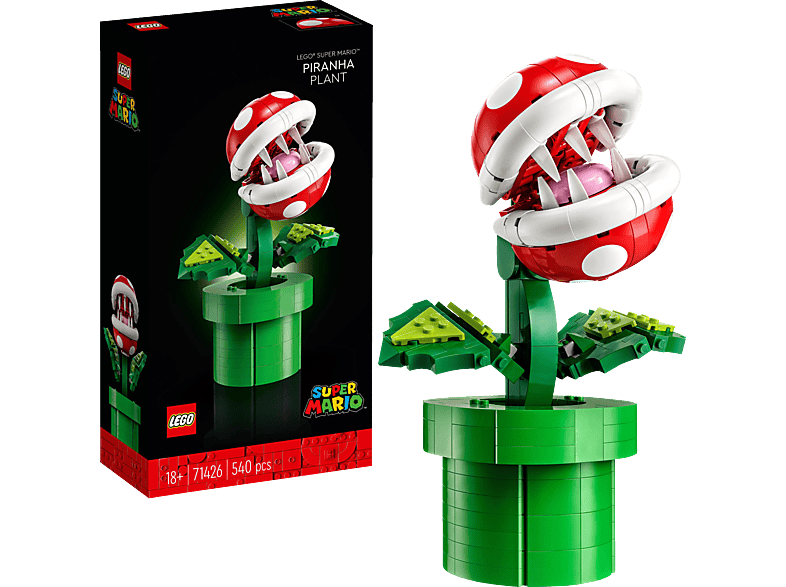 LEGO Super Mario 71426 Piranha-Pflanze Bausatz, Mehrfarbig von LEGO