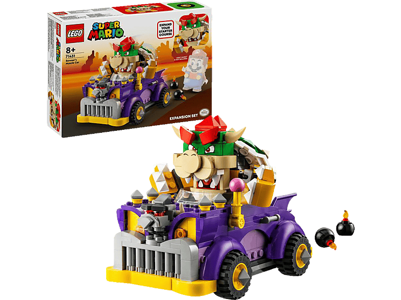 LEGO Super Mario 71431 Bowsers Monsterkarre – Erweiterungsset Bausatz, Mehrfarbig von LEGO