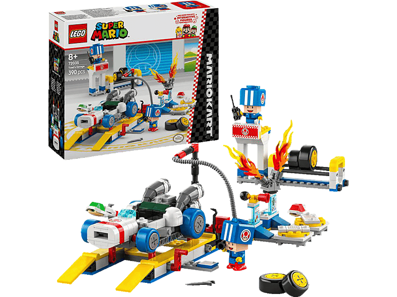 LEGO Super Mario 72035 Kart™ – Toads Werkstatt Bausatz, Mehrfarbig von LEGO