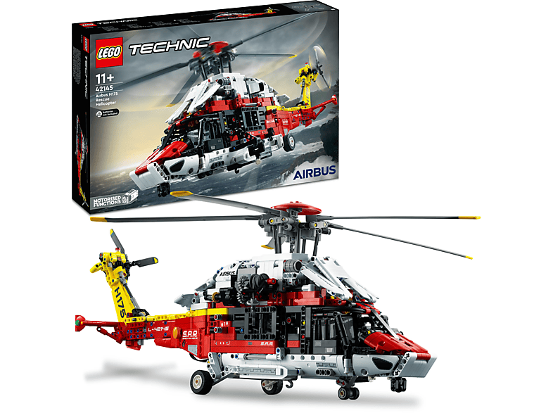 LEGO Technic 42145 Airbus H175 Rettungshubschrauber Bausatz, Mehrfarbig von LEGO