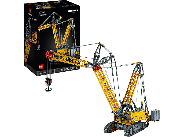 LEGO Technic 42146 Liebherr LR 13000 Raupenkran Bausatz, Mehrfarbig LEGO Technic 42146 Liebherr LR 13000 Raupenkran Bausatz, Mehrfarbig von LEGO
