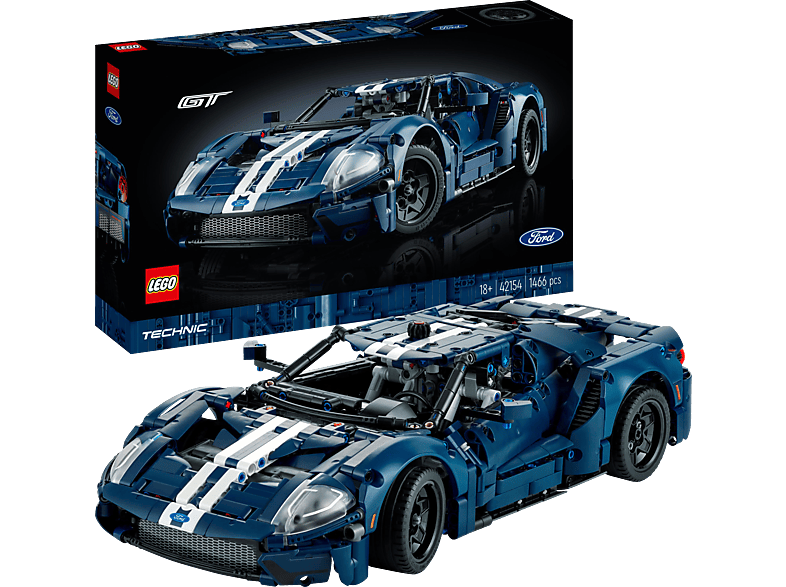LEGO Technic 42154 Ford GT 2022 Bausatz, Mehrfarbig von LEGO