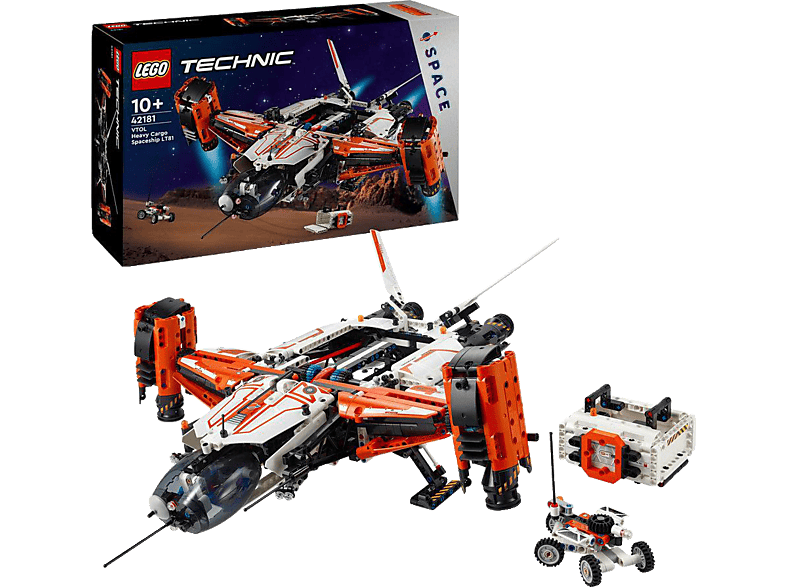 LEGO Technic 42181 VTOL Schwerlastraumfrachter LT81 Bausatz, Mehrfarbig von LEGO