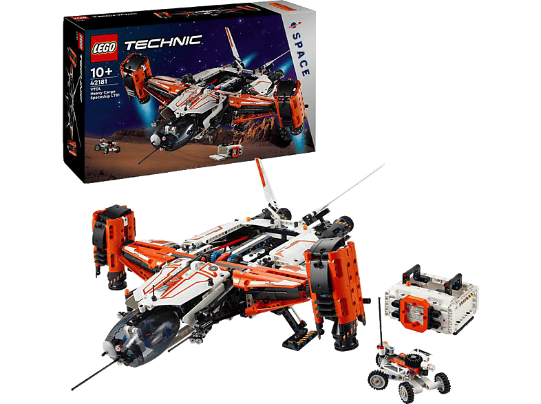 LEGO Technic 42181 VTOL Schwerlastraumfrachter LT81 Bausatz, Mehrfarbig LEGO Technic 42181 VTOL Schwerlastraumfrachter LT81 Bausatz, Mehrfarbig von LEGO
