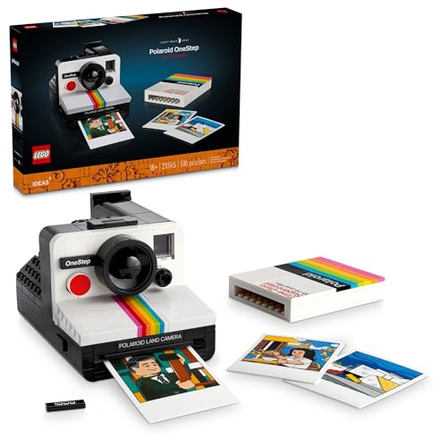 Lego Ideas 21345 - Polaroid OneStep SX-70 Sofortbildkamera (516 Teile) von LEGO