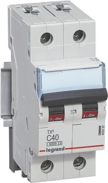 LEGR Leitungsschutzschalter Tx3 403387 Ls B16A 2P 6Ka 2M 403387 1 (403387) von LEGRAND
