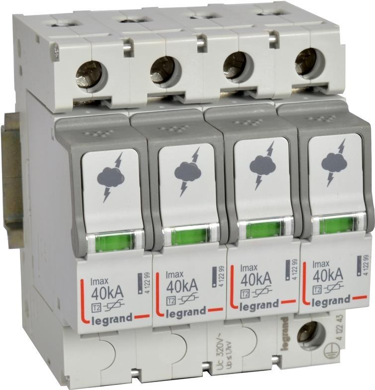 LEGRAND 412243 SPD T2 40KA 4P 4M LEGRAND 412243 SPD T2 40KA 4P 4M von LEGRAND