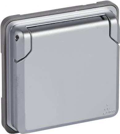 Legrand (BT) Schuko-Steckdose IP44 grau Soliroc 077834 (077834) von LEGRAND