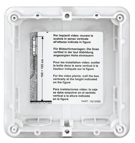 Legrand 350010 Türsprechanlagen-Zubehör Unterputz-Gehäuse Legrand 350010 Türsprechanlagen-Zubehör Unterputz-Gehäuse von LEGRAND