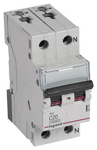 Legrand 404189 404189 Leitungsschutzschalter 20A 230 V/AC Legrand 404189 404189 Leitungsschutzschalter 20A 230 V/AC von LEGRAND