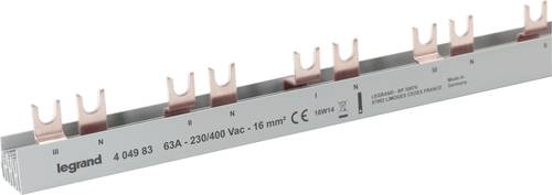 Legrand 404983 Phasenschiene 16mm² 63A 400V 1St. Legrand 404983 Phasenschiene 16mm² 63A 400V 1St. von LEGRAND