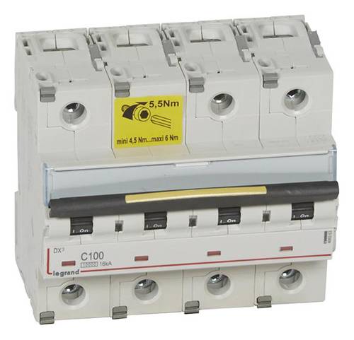 Legrand 409363 409363 Leitungsschutzschalter 100A 400 V/AC Legrand 409363 409363 Leitungsschutzschalter 100A 400 V/AC von LEGRAND