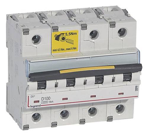 Legrand 409541 409541 Leitungsschutzschalter 100A 400 V/AC Legrand 409541 409541 Leitungsschutzschalter 100A 400 V/AC von LEGRAND