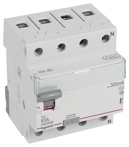 Legrand 411786 411786 FI-Schutzschalter A 63A 400V Legrand 411786 411786 FI-Schutzschalter A 63A 400V von LEGRAND