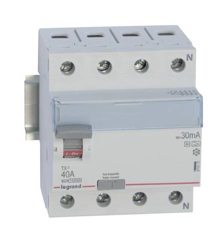 Legrand 411815 411815 FI-Schutzschalter A 40A 400V von LEGRAND