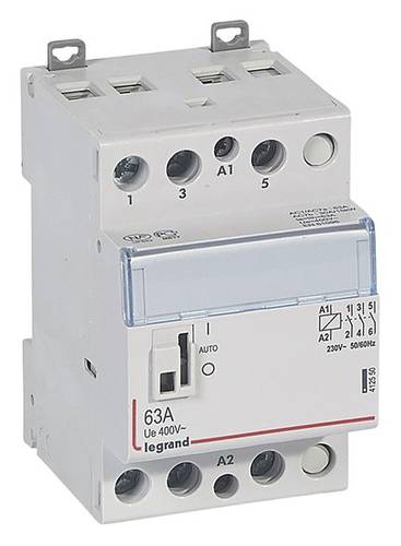 Legrand 412550 Installationsschütz 3 Schließer 230V 63A 1St. Legrand 412550 Installationsschütz 3 Schließer 230V 63A 1St. von LEGRAND