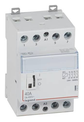 Legrand 412553 Installationsschütz 4 Schließer 230V 40A 1St. Legrand 412553 Installationsschütz 4 Schließer 230V 40A 1St. von LEGRAND