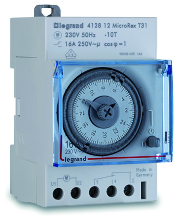 Legrand 412812 T31 230V 50Hz Tagesschaltuhr sync Legrand 412812 T31 230V 50Hz Tagesschaltuhr sync von LEGRAND