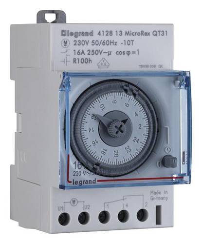 Legrand 412813 Hutschienen-Zeitschaltuhr analog 230V von LEGRAND
