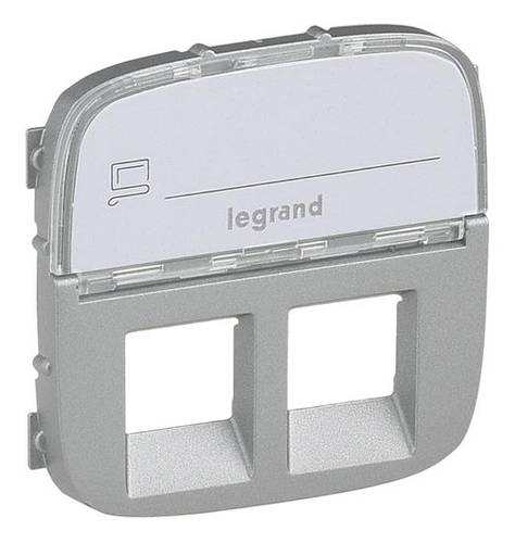 Legrand Abdeckung Valena Life Allure Aluminium 755487 von LEGRAND