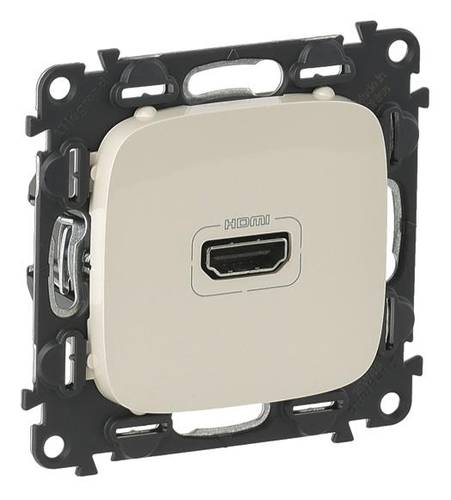 Legrand HDMI Valena Life Allure Beige 754716 Legrand HDMI Valena Life Allure Beige 754716 von LEGRAND
