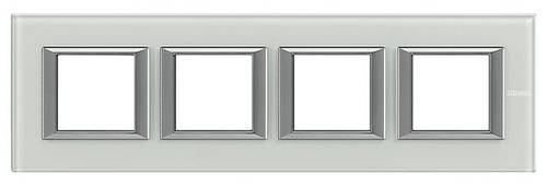 Legrand Rahmen Axolute Weiß HA4802M4HVSW von LEGRAND