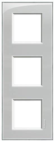 Legrand Rahmen Living&Light Grau LNA4802M3KG von LEGRAND