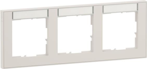 Legrand SEANO+3f Rahmen 765893horizontal m.Beschriftungsfeld (765893) von LEGRAND