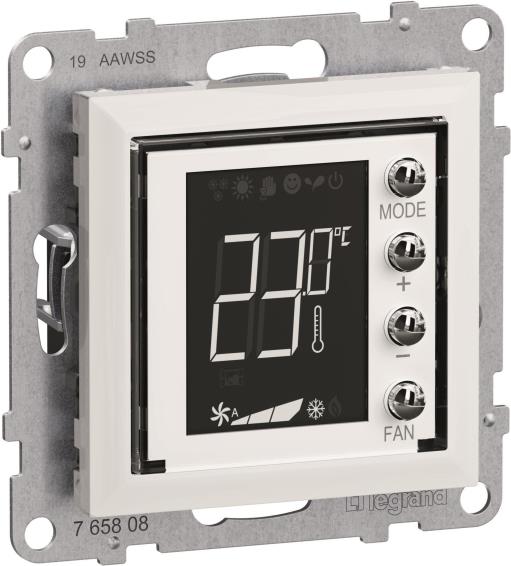 Legrand Seano MyHome Thermostat m 765608Display m.Abdeckung in der (765608) von LEGRAND