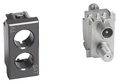 Legrand TV-, SAT-Steckdose Axolute Anthrazit H4214D Legrand TV-, SAT-Steckdose Axolute Anthrazit H4214D von LEGRAND