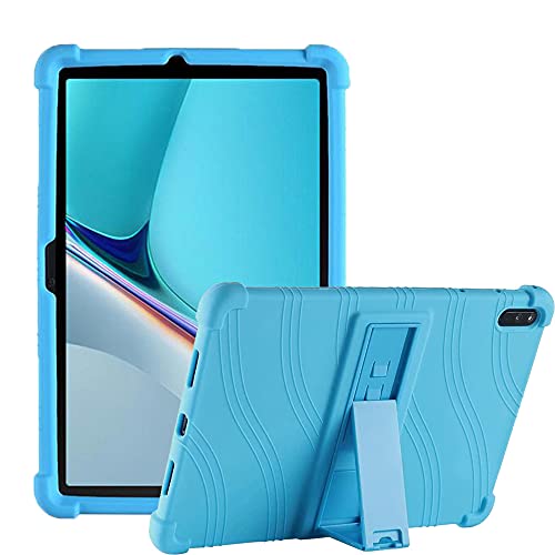 LEHEE Hülle für Huawei MatePad 11, Stand Silikon kinderfreundliche Stoßfest Schützend Abdeckung Hüllen für Huawei MatePad 11 2021, Blau von LEHEE