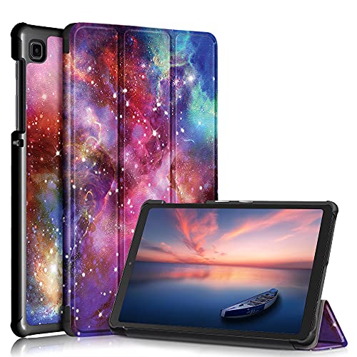 LEHEE Hülle für Samsung Galaxy Tab A7 Lite 8.7 SM-T225/T220, Leicht PU Leder Folio Ständer Schutzhülle Etui Case für Samsung Galaxy Tab A7 Lite 8.7 SM-T225/T220, Galaxis von LEHEE