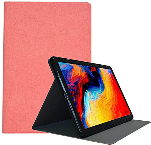 LEHEE Hülle für Teclast P30HD, Leicht PU Leder Folio Ständer Schutzhülle Etui Case für Teclast P30HD 10,1 Zoll, Rosa von LEHEE