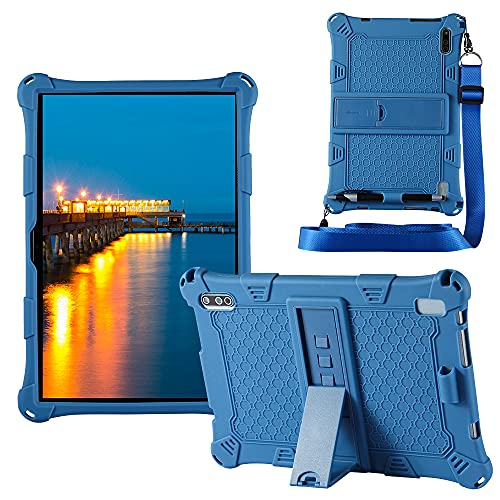 LEHEE Hülle für ZONMAI MX2 Tablet 10.1 Zoll, Stand Silikon kinderfreundliche Stoßfest Schützend Abdeckung Hüllen für ZONMAI MX2 Tablet 10.1 Zoll, Blau von LEHEE