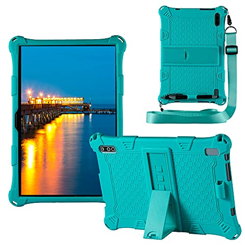 LEHEE Hülle für ZONMAI MX2 Tablet 10.1 Zoll, Stand Silikon kinderfreundliche Stoßfest Schützend Abdeckung Hüllen für ZONMAI MX2 Tablet 10.1 Zoll, Grün von LEHEE