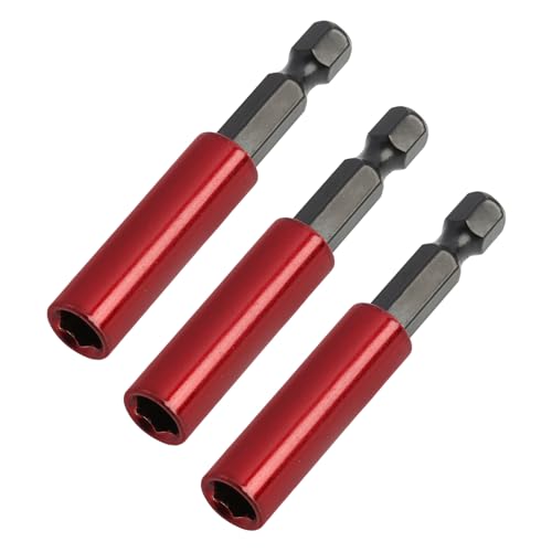LEIBOCHAO Schlagfester Magnetischer Bithalter, 1/4-Zoll-Innensechskantschraubendreher 60 mm, Magnetischer Schraubendreherbit für Elektrische Handbohrmaschine/Luftschrauber/Schlagschrauber-Bit – 3 Pack LEIBOCHAO Schlagfester Magnetischer Bithalter, 1/4-Zoll-Innensechskantschraubendreher 60 mm, Magnetischer Schraubendreherbit für Elektrische Handbohrmaschine/Luftschrauber/Schlagschrauber-Bit – 3 Pack von LEIBOCHAO
