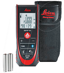 DISTO D2 - Laserentfernungsmesser, 0,05 - 100 m von LEICA GEOSYSTEMS