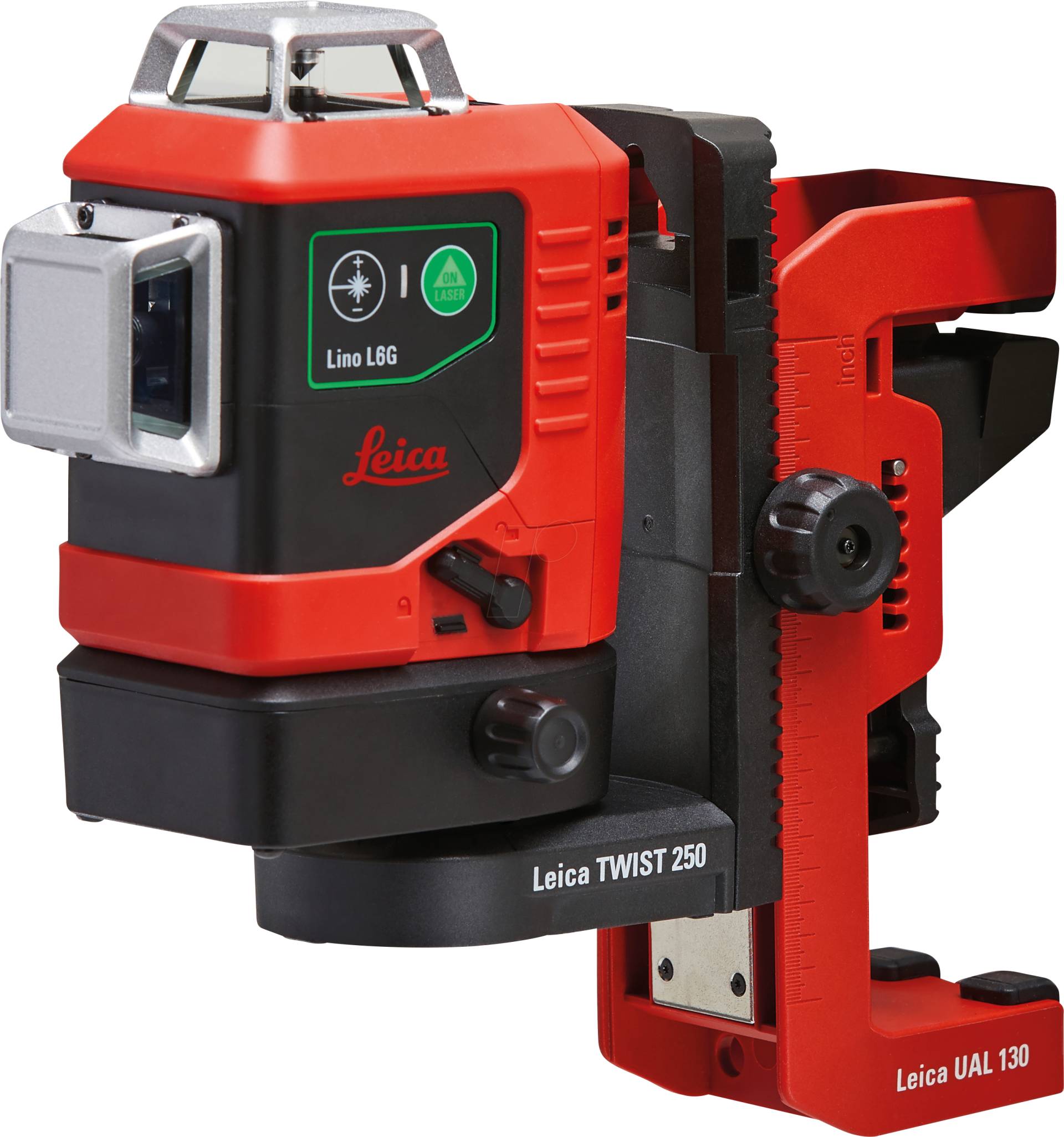 LINO L6G-1 - Leica Lino L6G-1, 3 x 360° Linienlaser grün, Li-Ionen Akku von LEICA GEOSYSTEMS