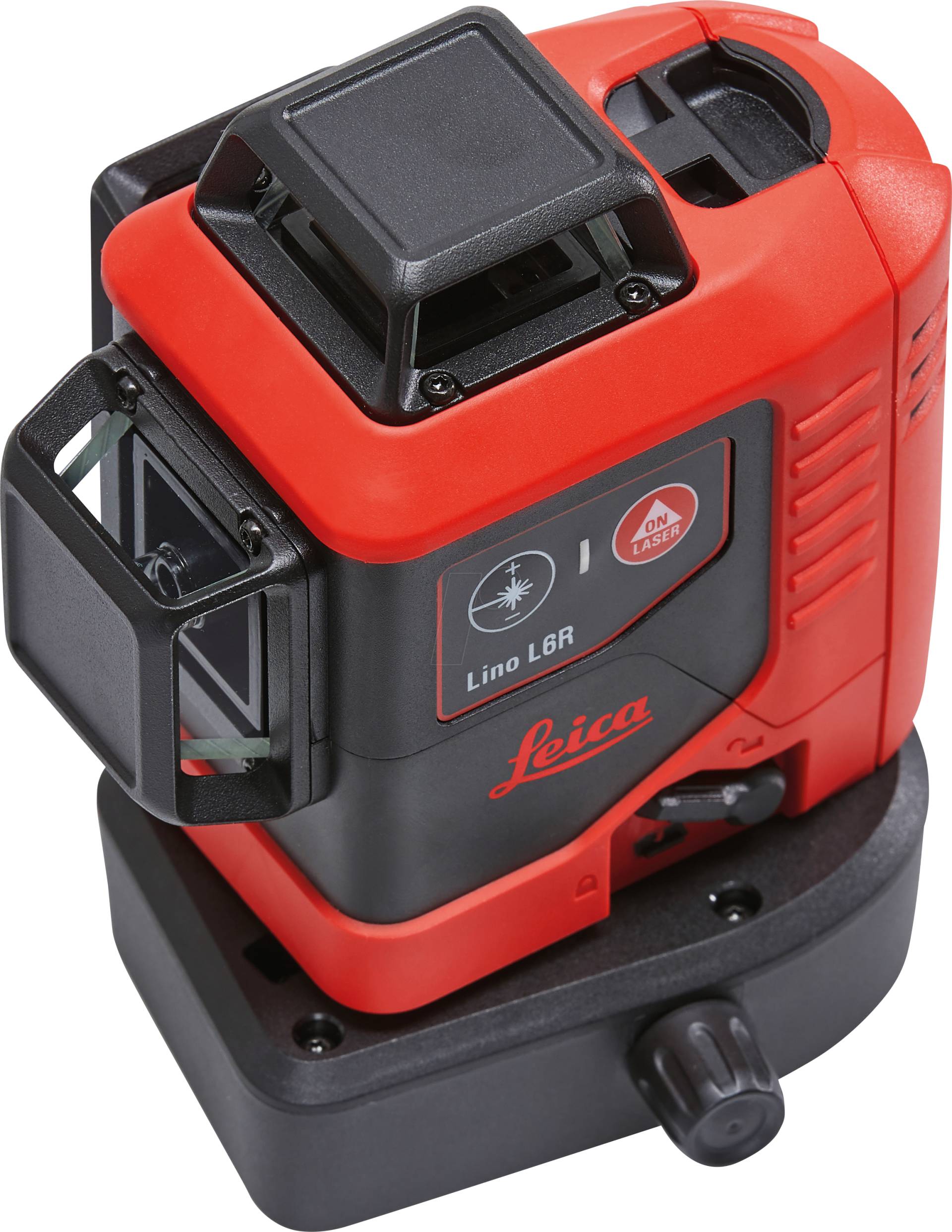 LINO L6RS-1 - Leica Lino L6Rs-1, 3 x 360° Linienlaser rot, Alkaline von LEICA GEOSYSTEMS