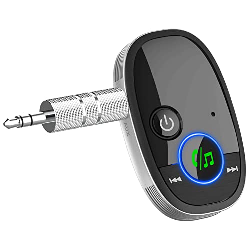 Bluetooth 5.0 Receiver, 3,5 Mm Aux Bluetooth Car Adapter Support Siri, Google Voice Assistant, 7,5H Akkulaufzeit Für Auto -Stereo -Kabel -Kopfhörer Bluetooth 5.0 Receiver, 3,5 Mm Aux Bluetooth Car Adapter Support Siri, Google Voice Assistant, 7,5H Akkulaufzeit Für Auto -Stereo -Kabel -Kopfhörer von LEIDIMUS