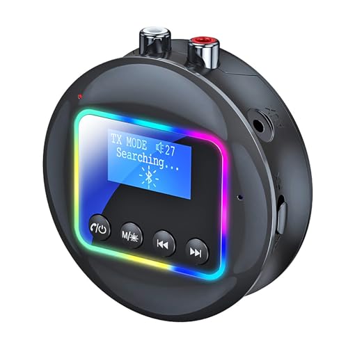 LEIDIMUS 3‑in‑1 USB‑C Betreibener Kabelloser Audio‑Adapter mit LCD‑Display, AUX‑ und RCA‑Eingang für Auto‑Lautsprecher und Heim‑Stereoanlage LEIDIMUS 3‑in‑1 USB‑C Betreibener Kabelloser Audio‑Adapter mit LCD‑Display, AUX‑ und RCA‑Eingang für Auto‑Lautsprecher und Heim‑Stereoanlage von LEIDIMUS