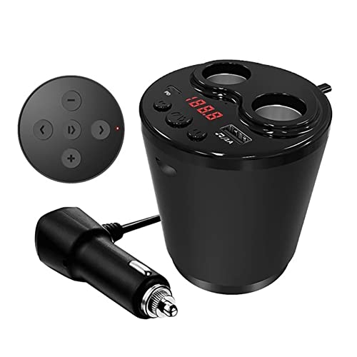 LEIDIMUS Bluetooth-FM-Sender für Auto, drahtloses Autoradio-Player-Car-Kit mit 2 USB-Anschlüsse Aufladung TF-Karten-Fernbedienung Hände Freiberufung LEIDIMUS Bluetooth-FM-Sender für Auto, drahtloses Autoradio-Player-Car-Kit mit 2 USB-Anschlüsse Aufladung TF-Karten-Fernbedienung Hände Freiberufung von LEIDIMUS